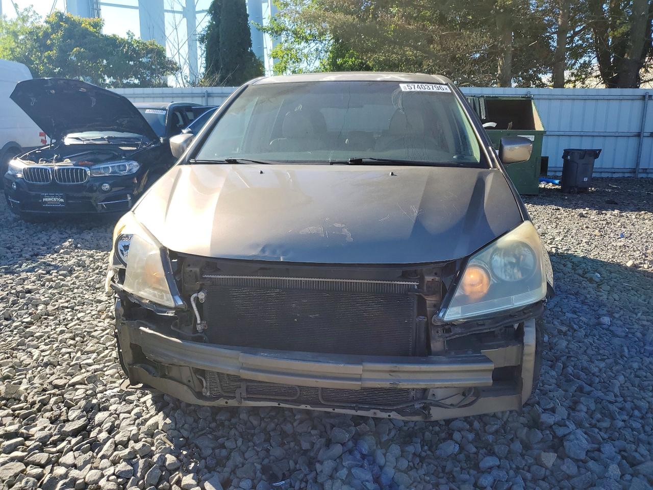 2008 Honda Odyssey Exl Tan vin: 5FNRL38758B408668