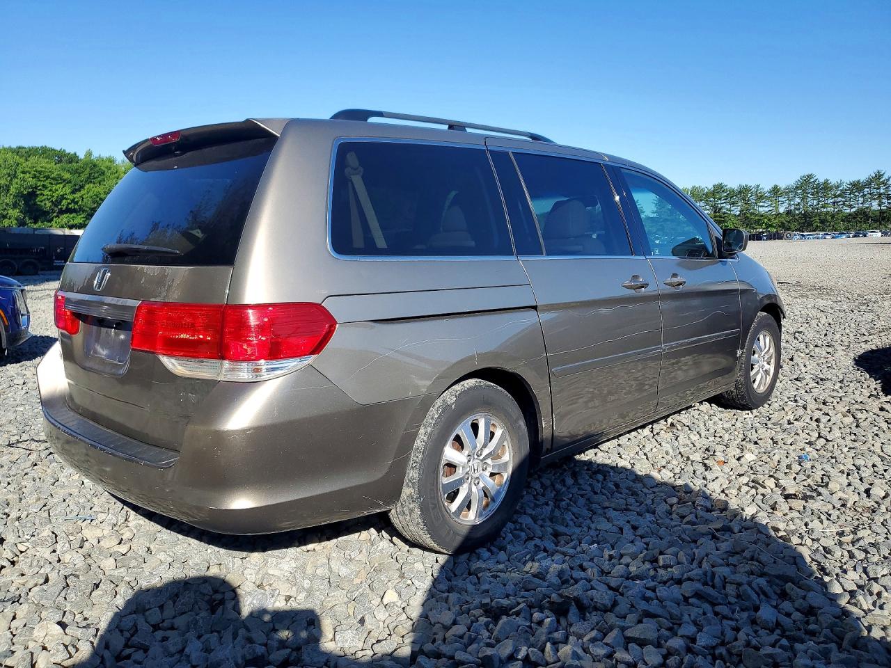 2008 Honda Odyssey Exl Tan vin: 5FNRL38758B408668