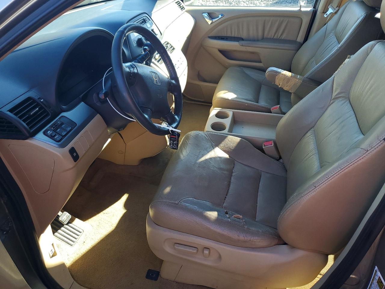 2008 Honda Odyssey Exl Tan vin: 5FNRL38758B408668