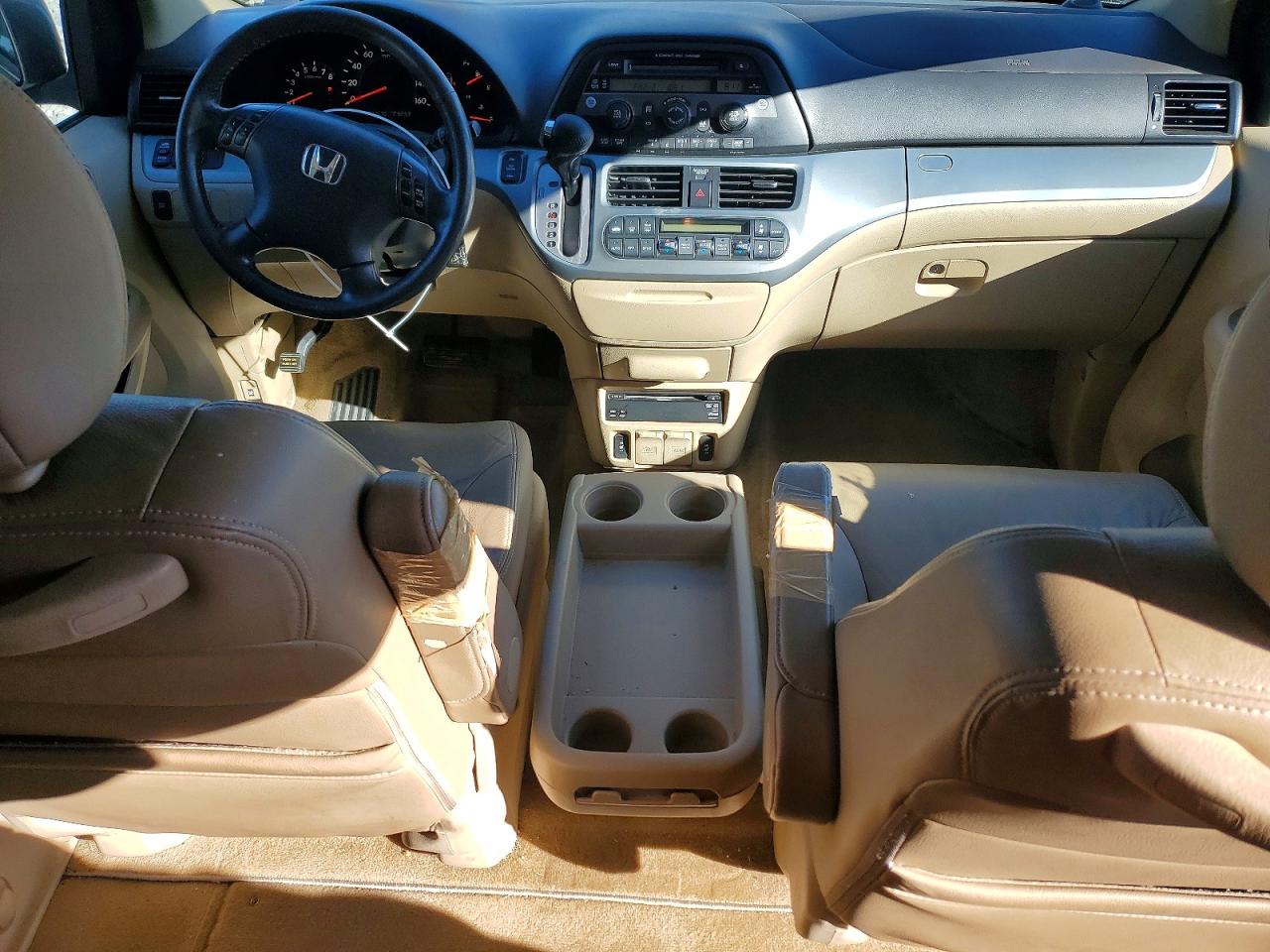 2008 Honda Odyssey Exl Tan vin: 5FNRL38758B408668