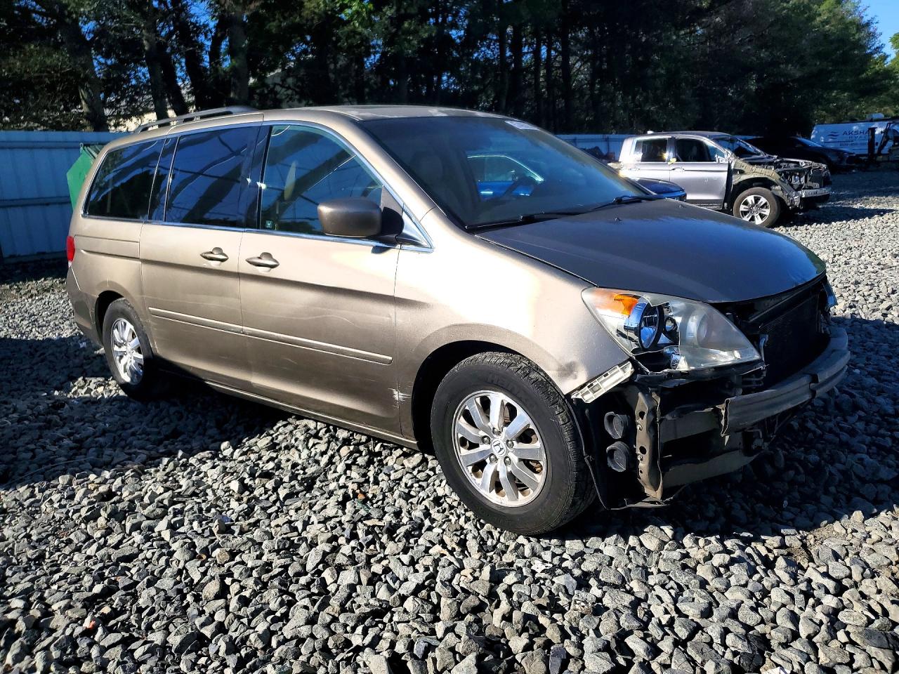2008 Honda Odyssey Exl Tan vin: 5FNRL38758B408668
