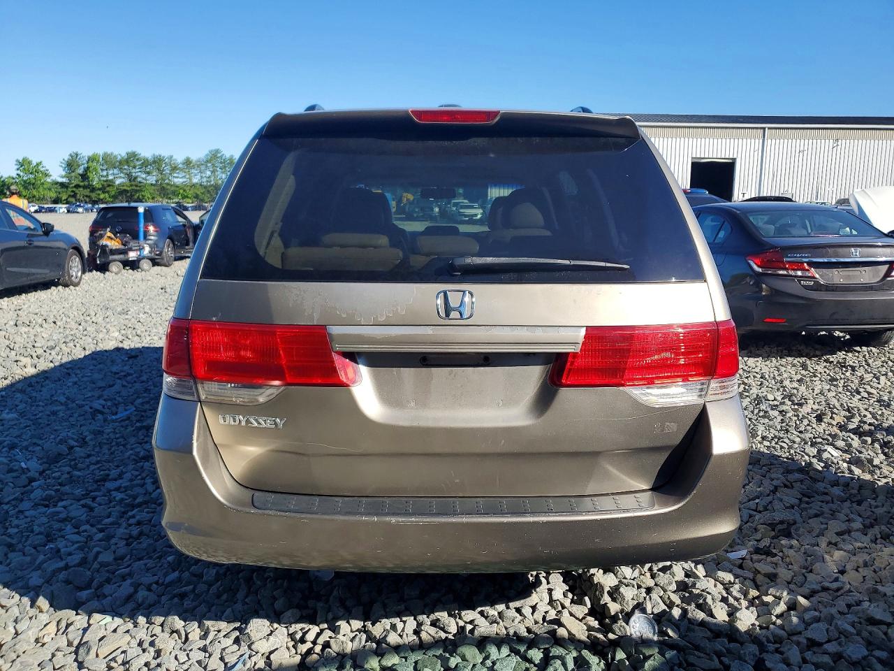 2008 Honda Odyssey Exl Tan vin: 5FNRL38758B408668