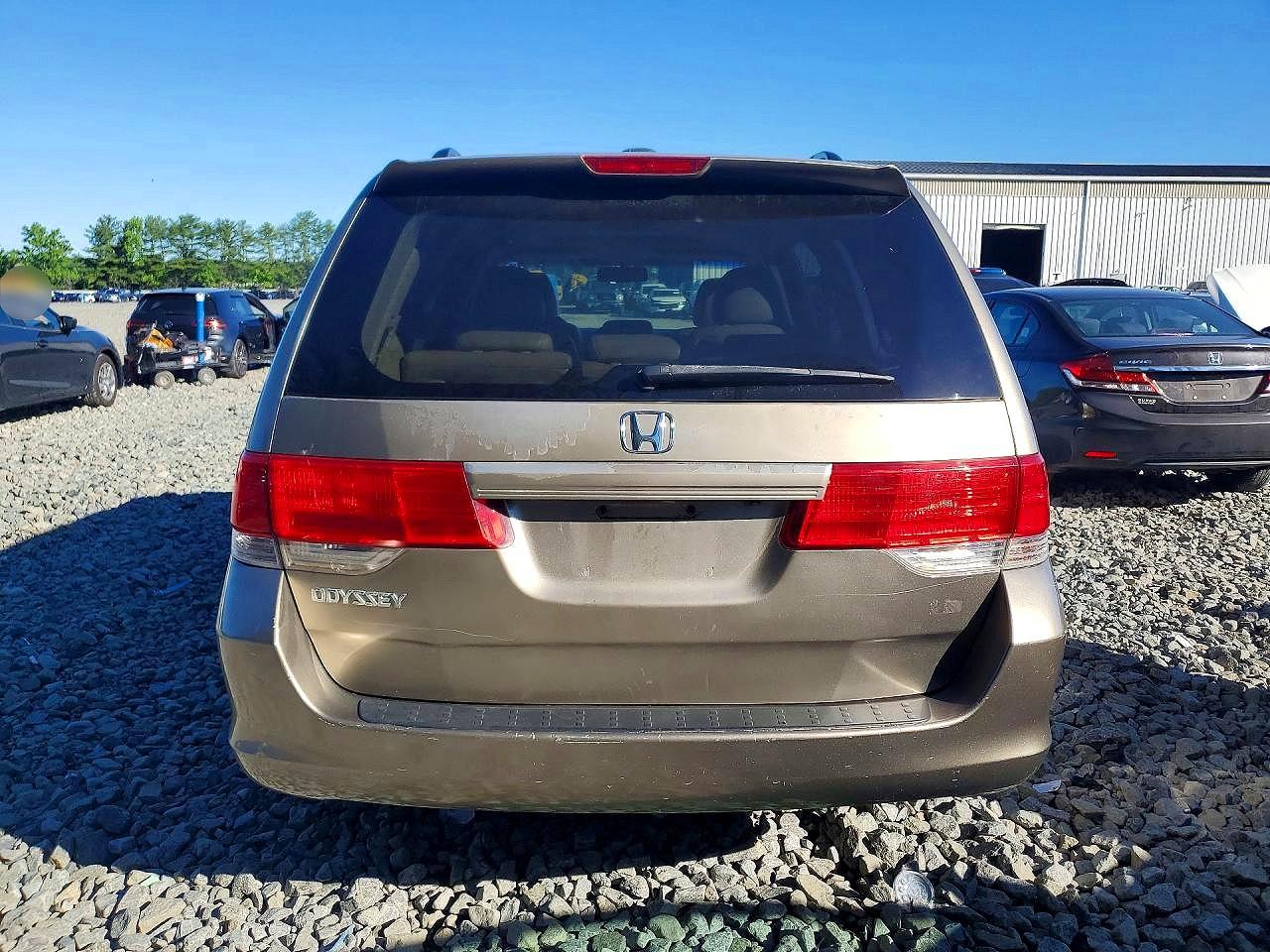 2008 Honda Odyssey Exl Tan vin: 5FNRL38758B408668
