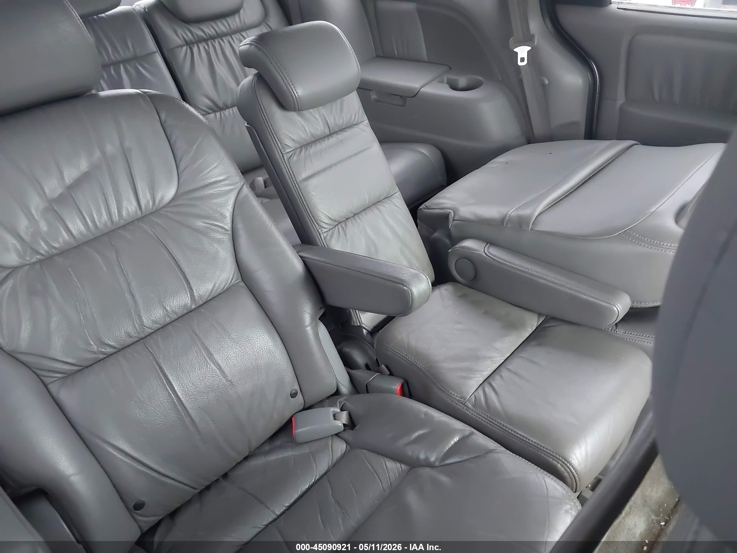 2009 Honda Odyssey Ex-l Silver vin: 5FNRL38759B019689