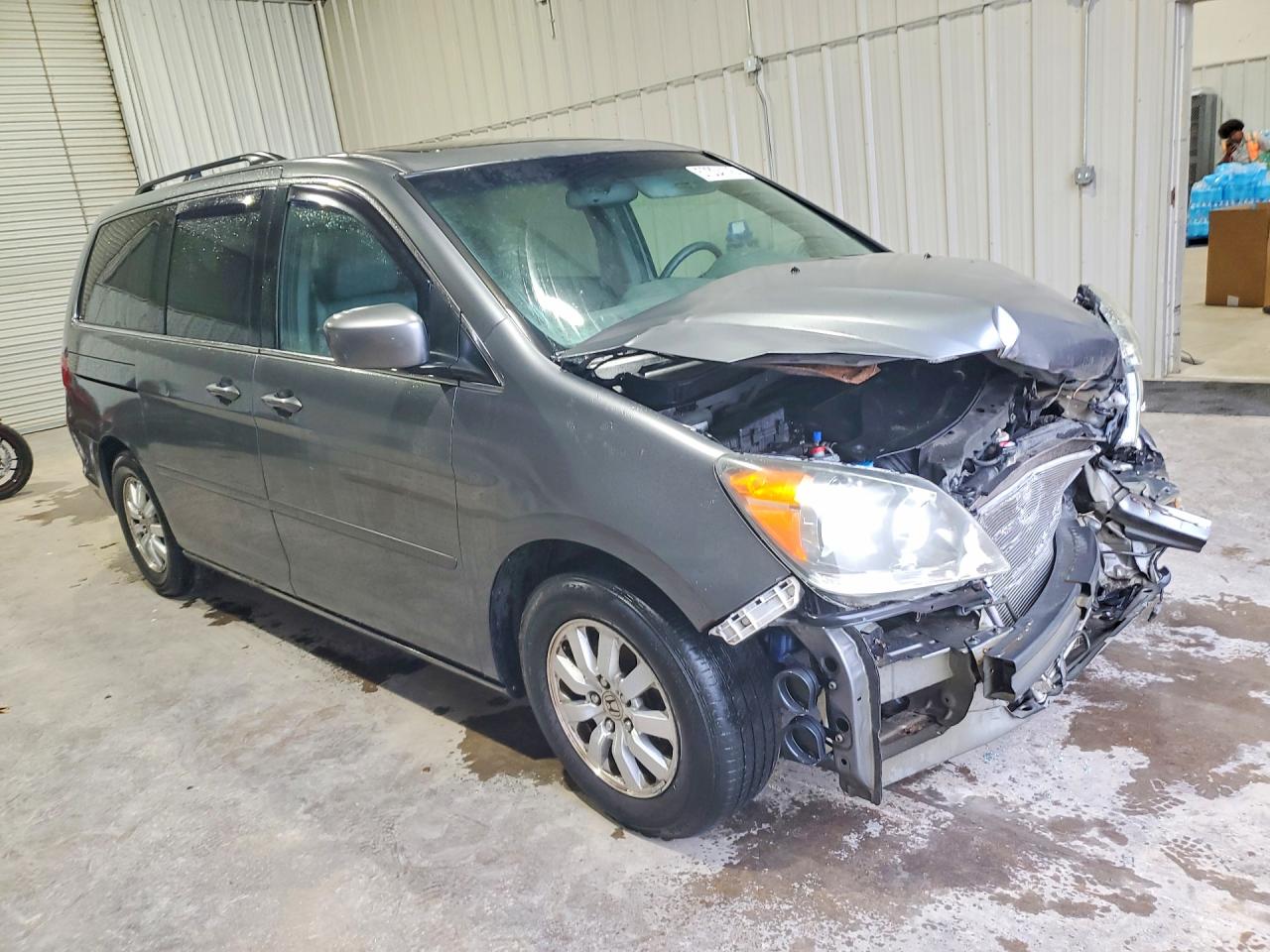 2009 Honda Odyssey Exl Gray vin: 5FNRL38759B023967