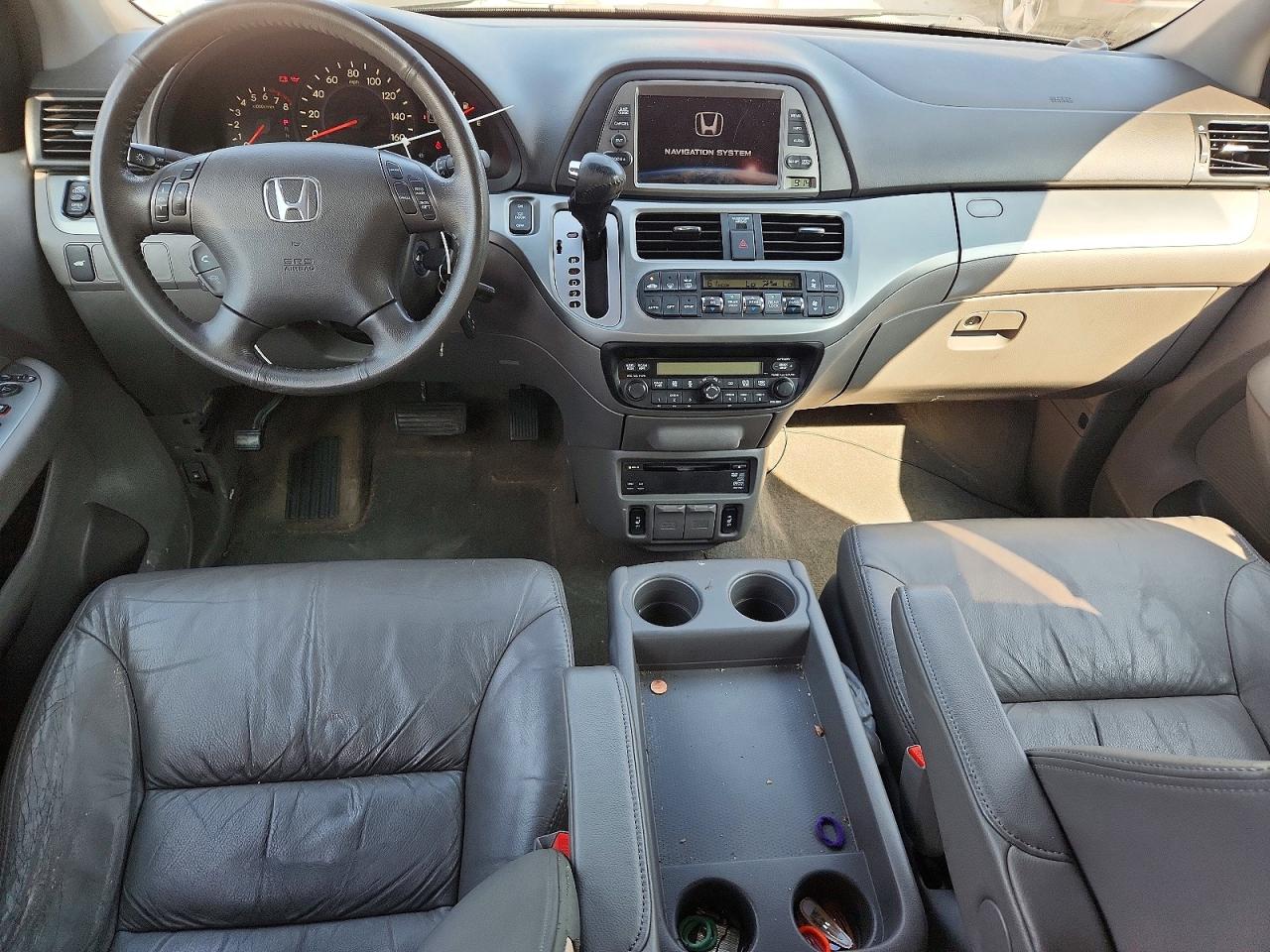 2009 Honda Odyssey Exl Gray vin: 5FNRL38759B057214