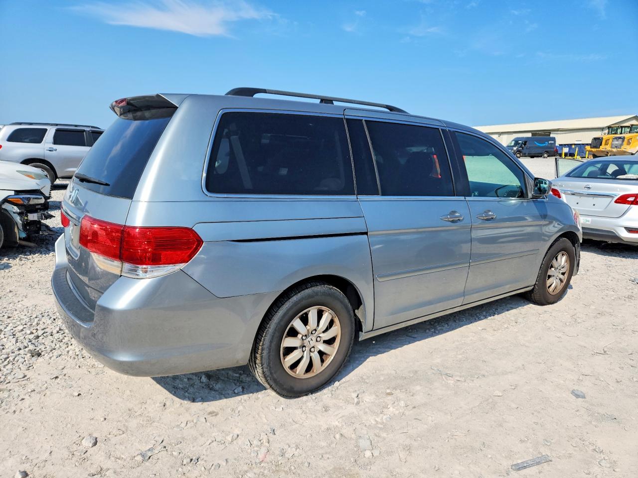 2009 Honda Odyssey Exl Gray vin: 5FNRL38759B057214
