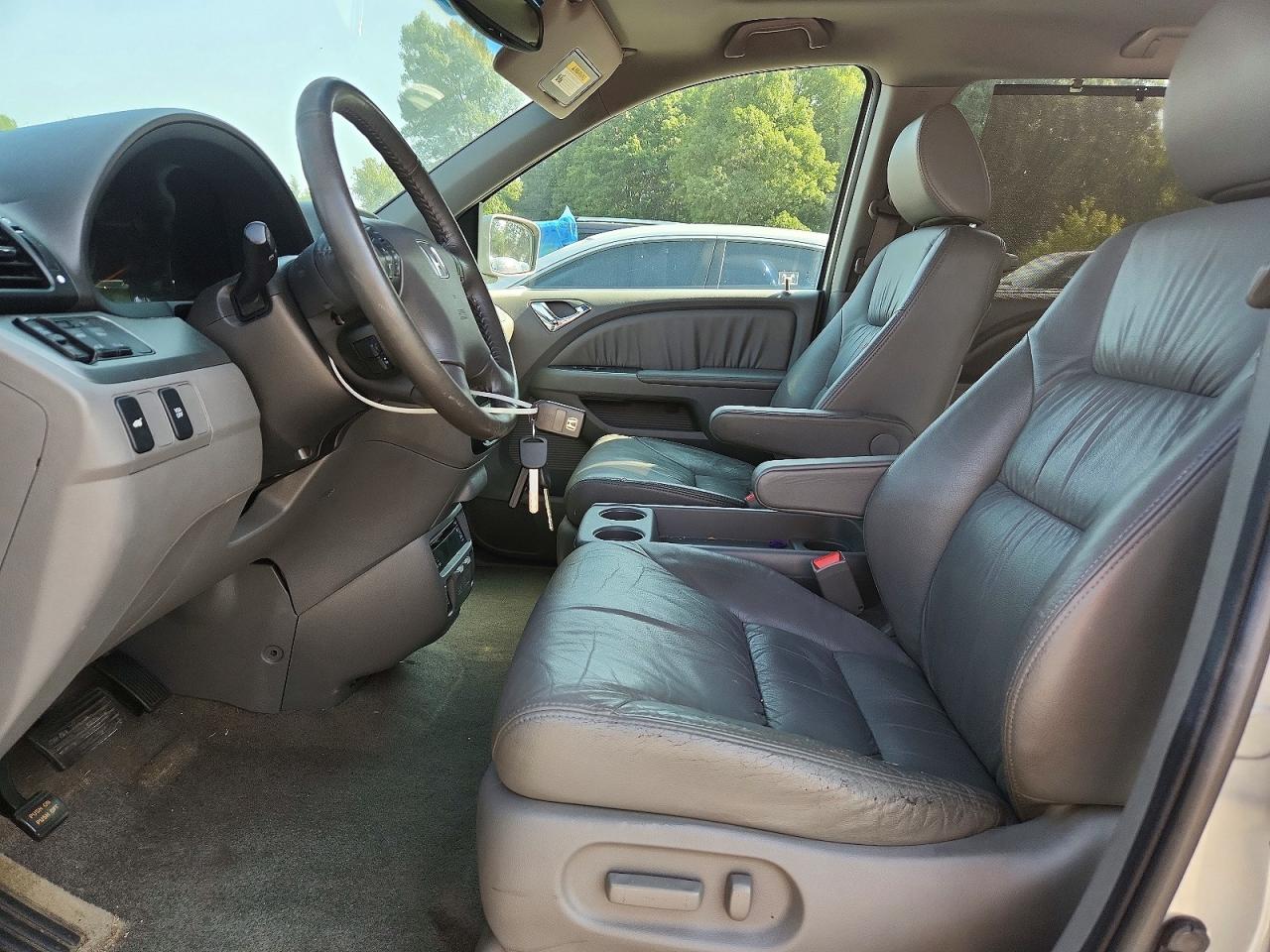 2009 Honda Odyssey Exl Gray vin: 5FNRL38759B057214