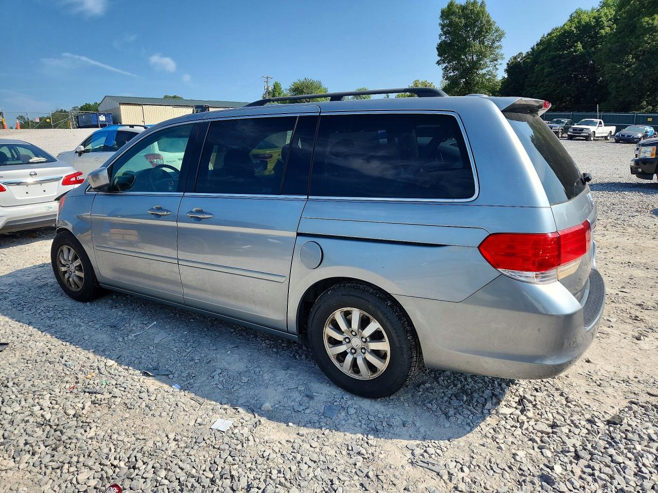 2009 Honda Odyssey Exl Gray vin: 5FNRL38759B057214
