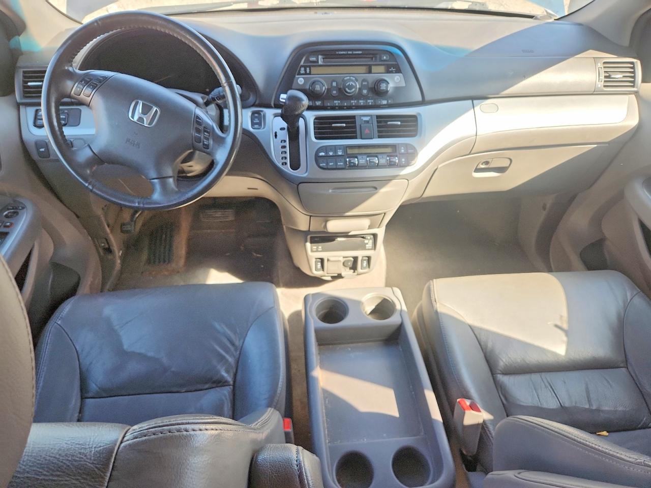 2009 Honda Odyssey Exl Blue vin: 5FNRL38759B400426