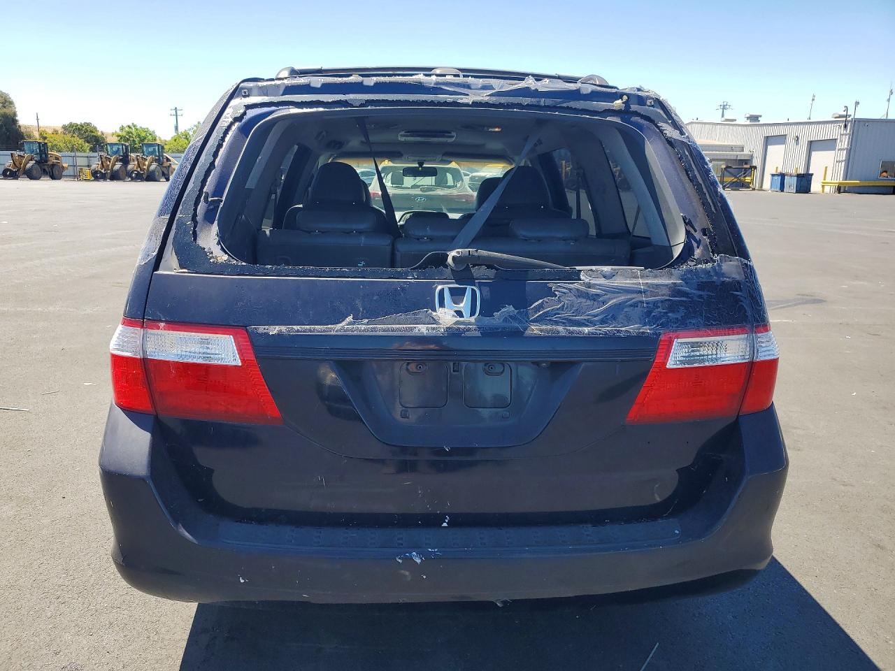 2005 Honda Odyssey Exl Blue vin: 5FNRL38765B110142