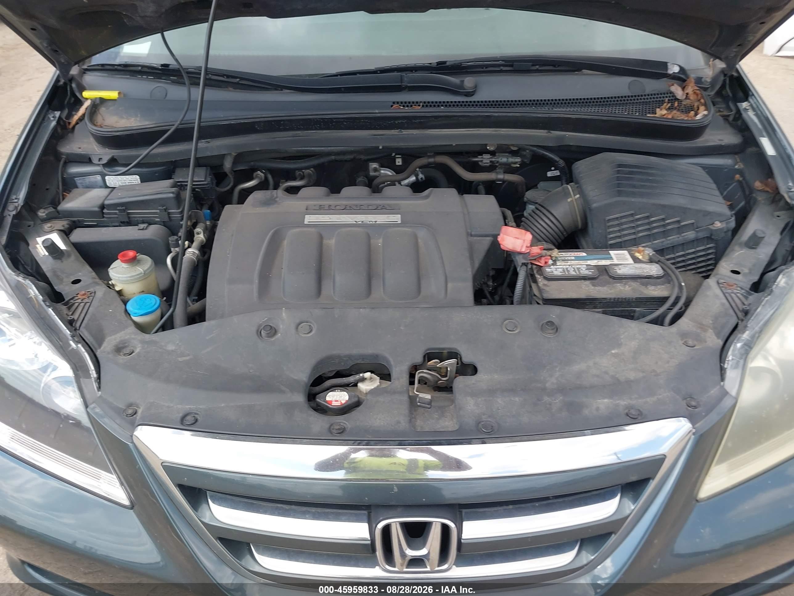 2005 Honda Odyssey Ex-l Gray vin: 5FNRL38765B134571