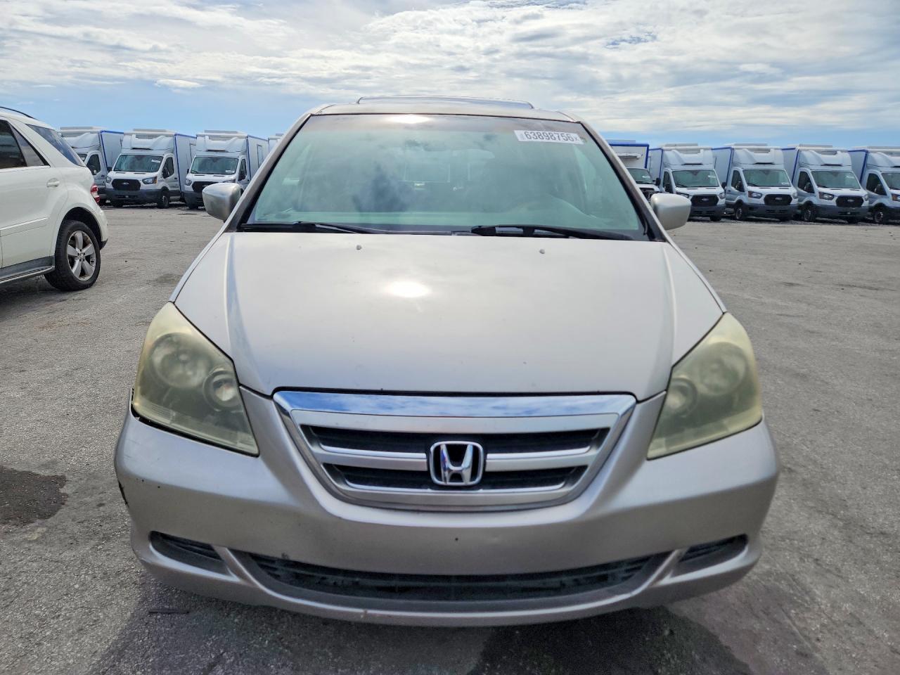 2006 Honda Odyssey Exl Silver vin: 5FNRL38766B005389