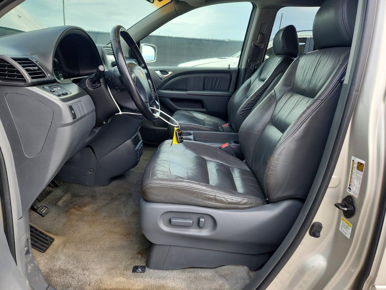 2006 Honda Odyssey Exl Silver vin: 5FNRL38766B005389