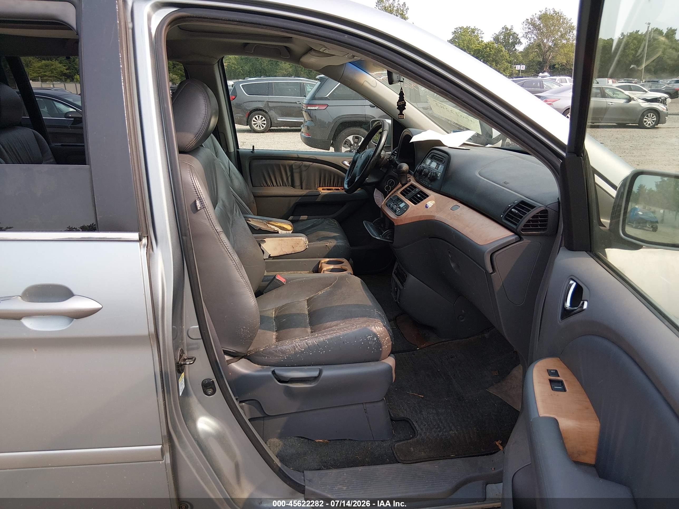 2006 Honda Odyssey Ex-l Серебряный vin: 5FNRL38766B006204