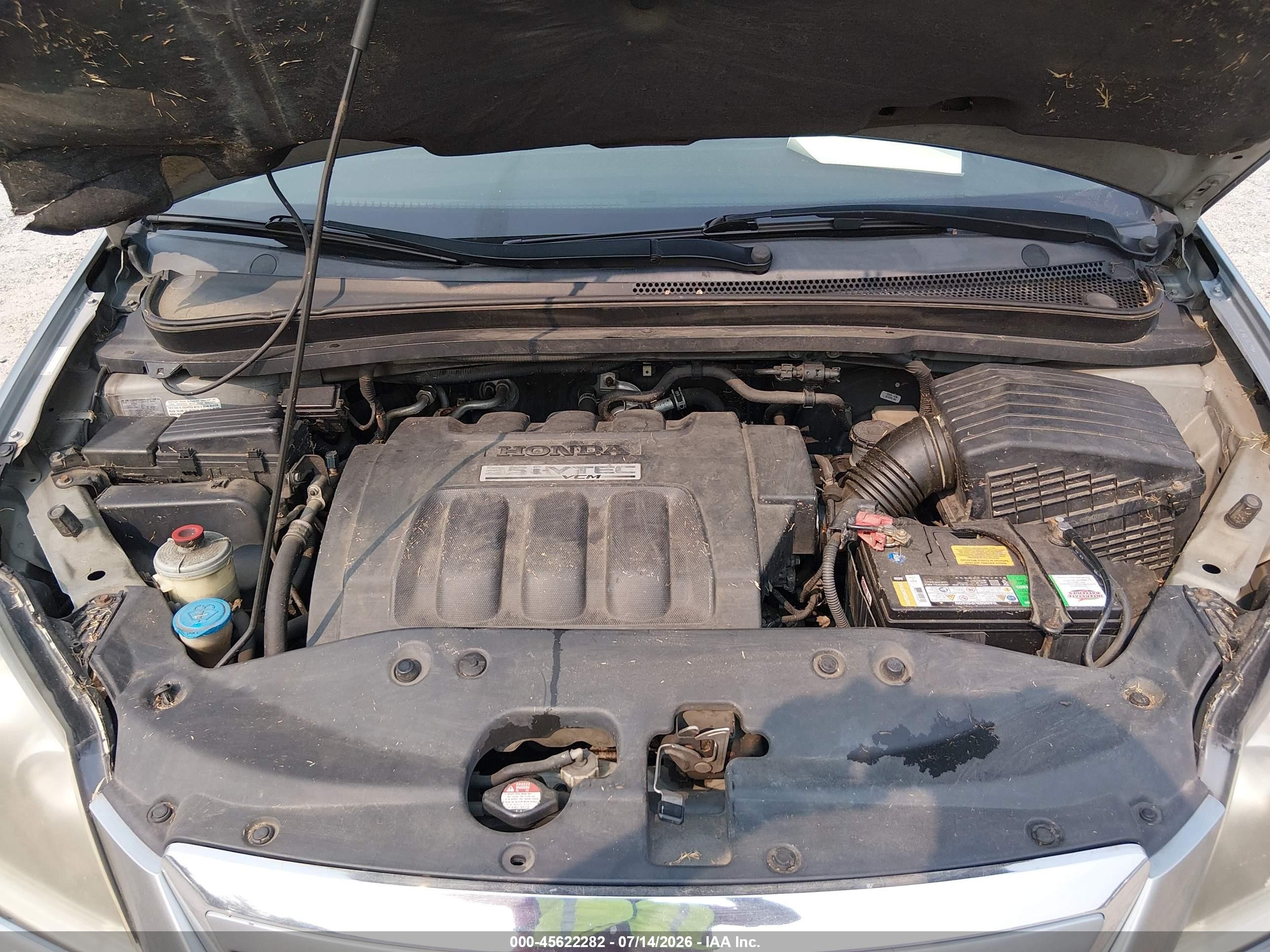 2006 Honda Odyssey Ex-l Серебряный vin: 5FNRL38766B006204