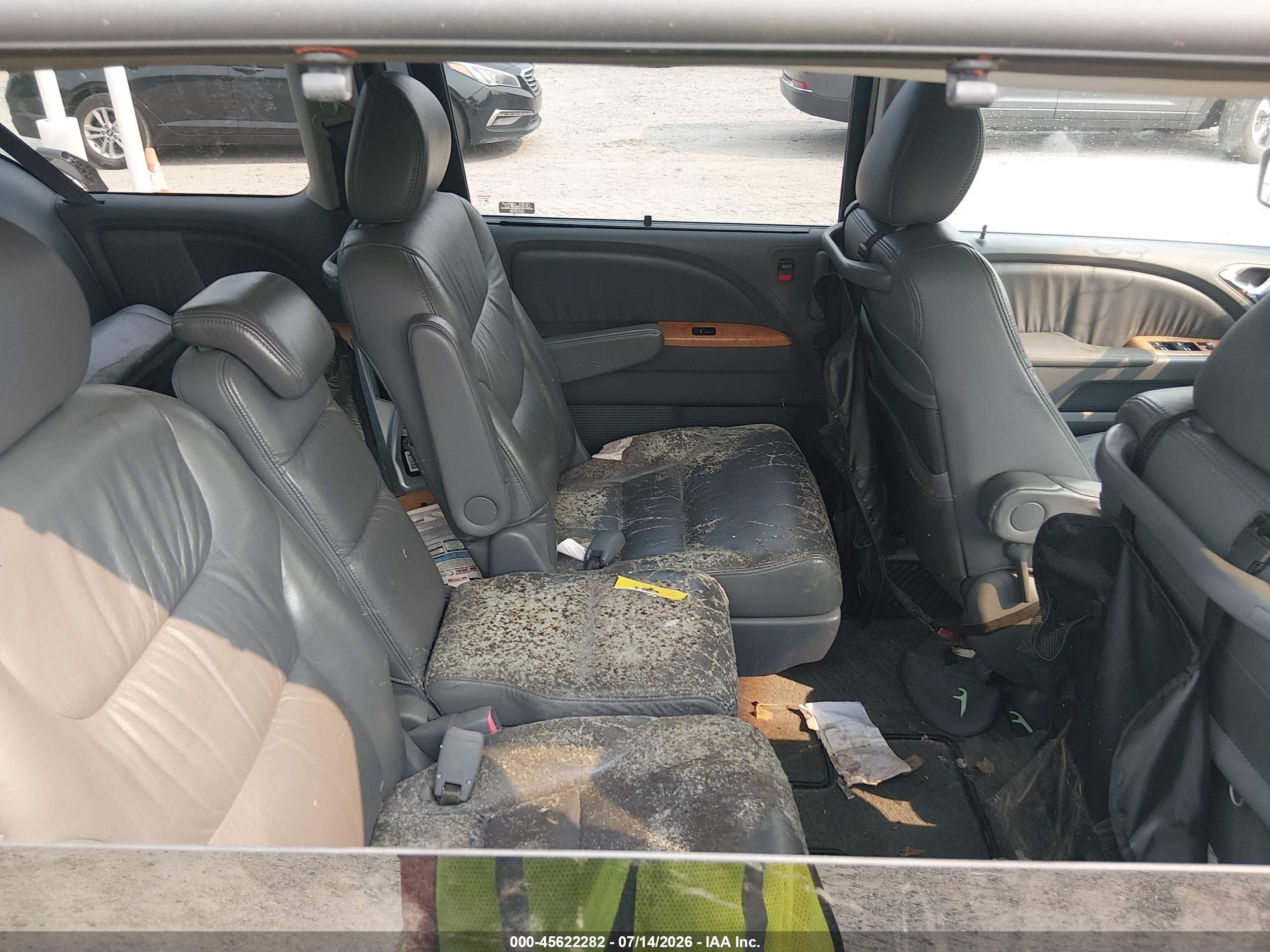 2006 Honda Odyssey Ex-l Серебряный vin: 5FNRL38766B006204