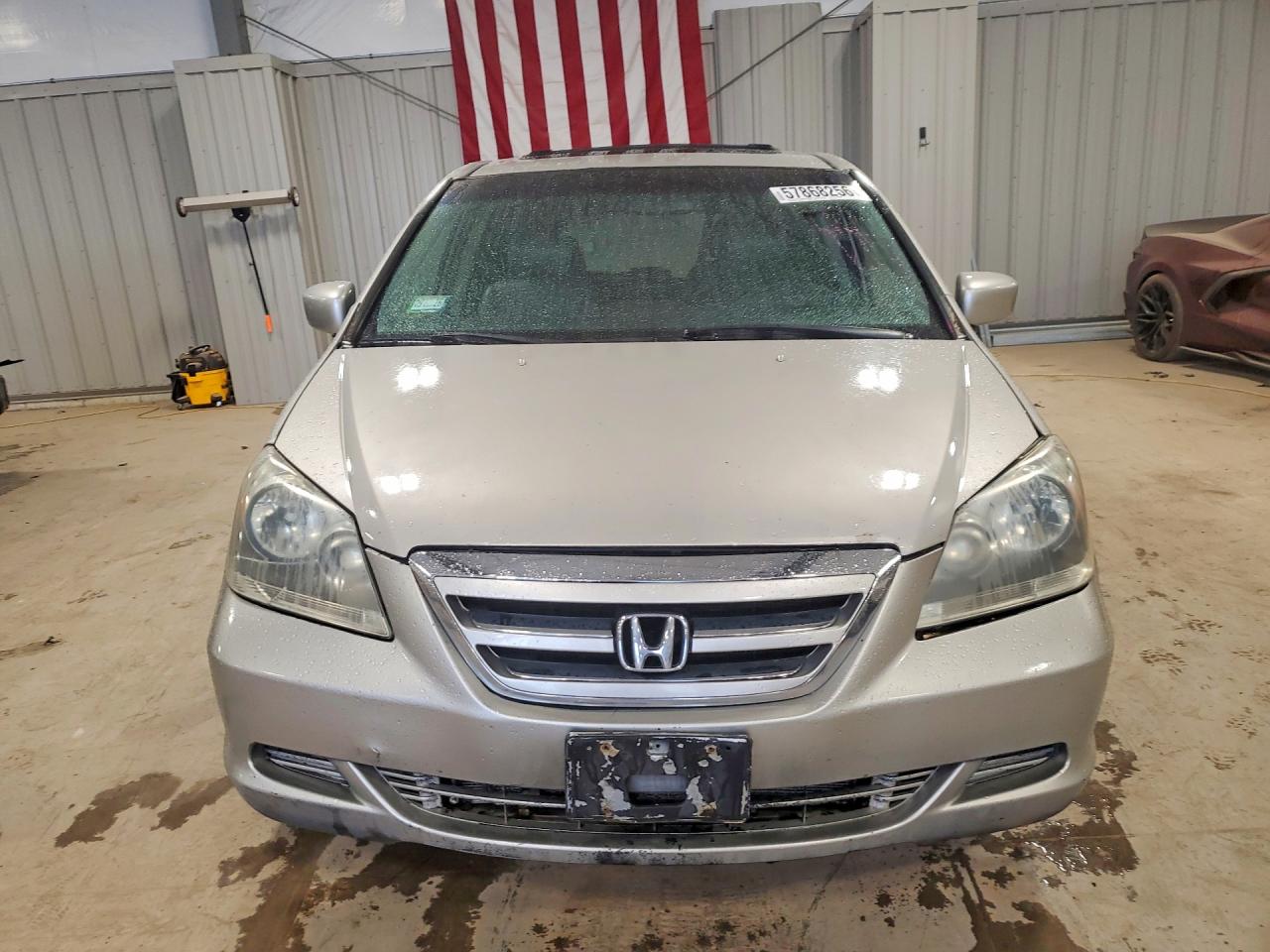 2006 Honda Odyssey Exl Серебряный vin: 5FNRL38766B012794