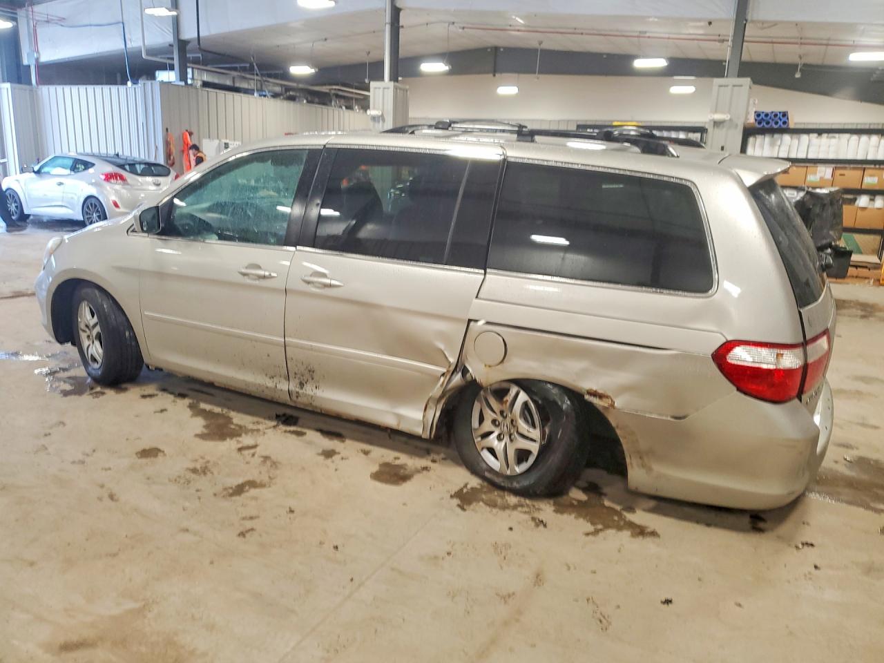 2006 Honda Odyssey Exl Серебряный vin: 5FNRL38766B012794