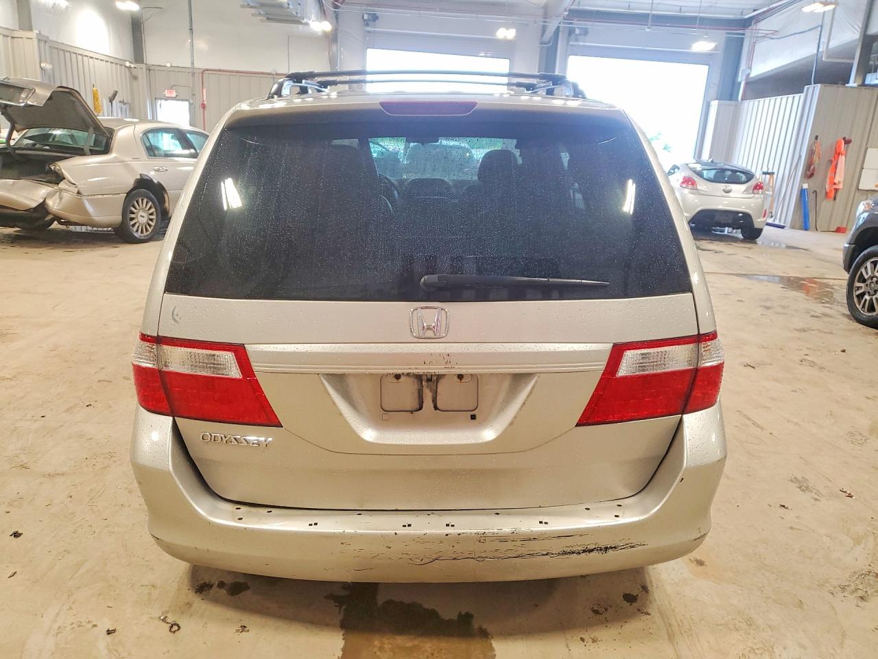 2006 Honda Odyssey Exl Серебряный vin: 5FNRL38766B012794