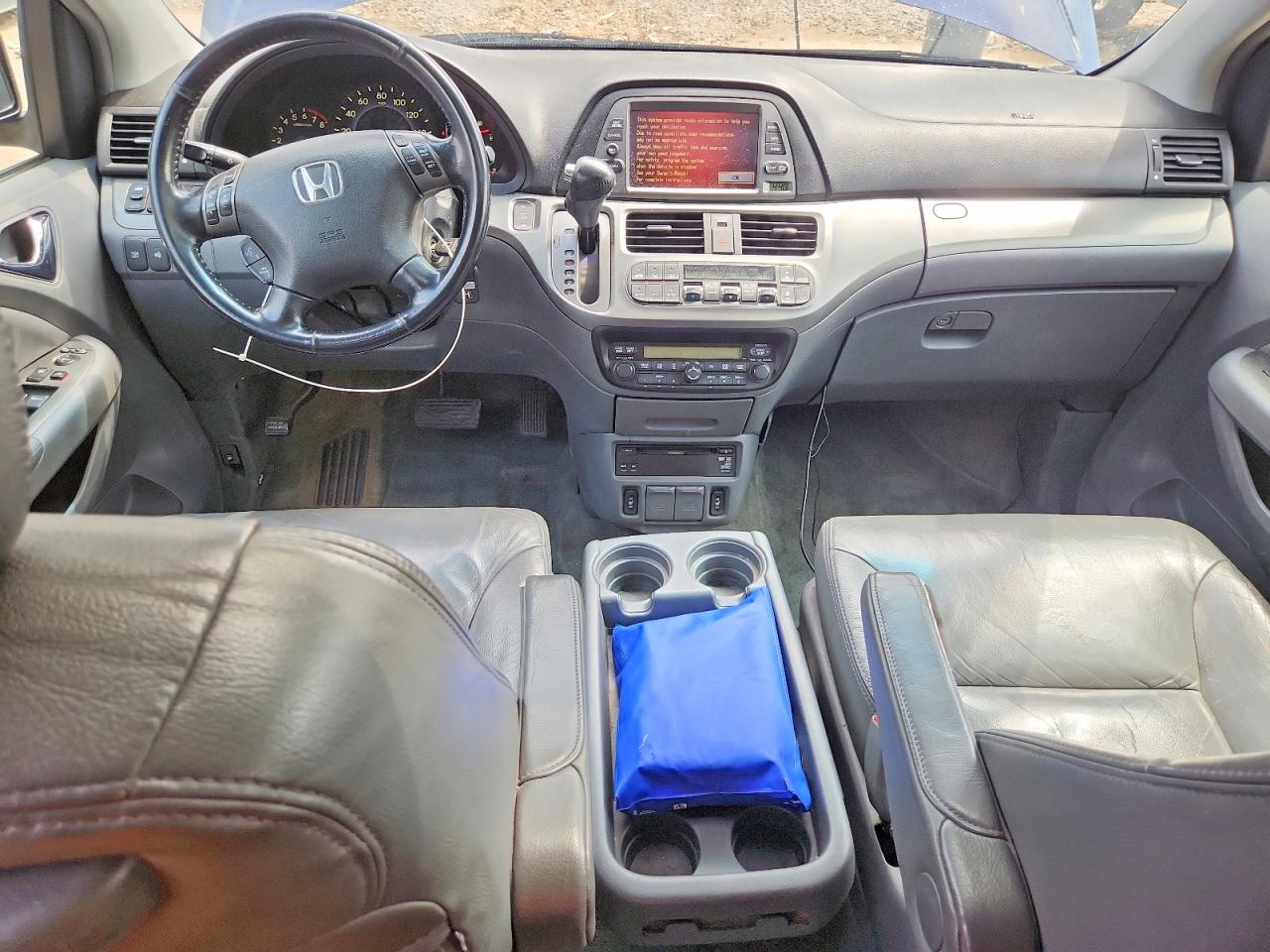 2006 Honda Odyssey Exl Blue vin: 5FNRL38766B027358