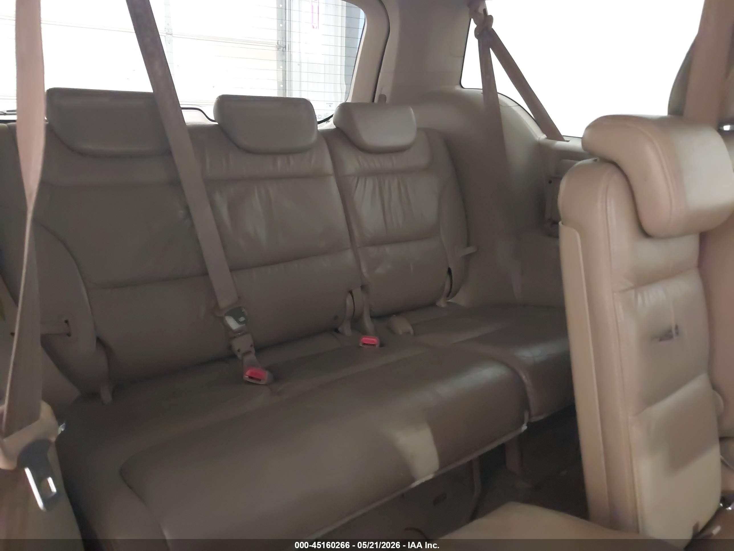 2006 Honda Odyssey Ex-l Red vin: 5FNRL38766B059128