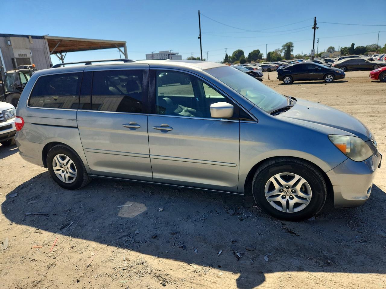 2006 Honda Odyssey Exl Серый vin: 5FNRL38766B128920