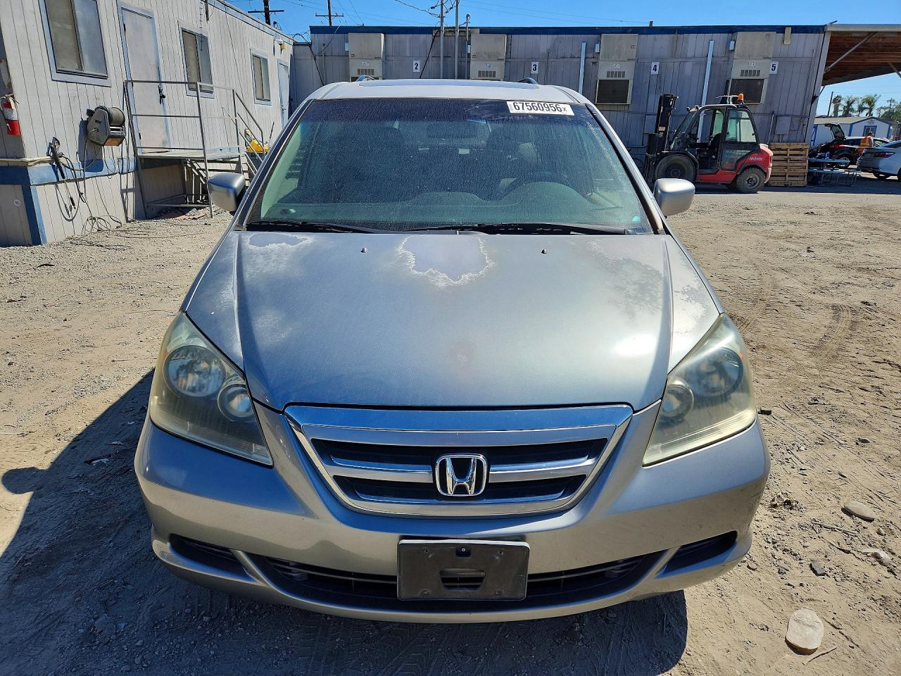 2006 Honda Odyssey Exl Серый vin: 5FNRL38766B128920