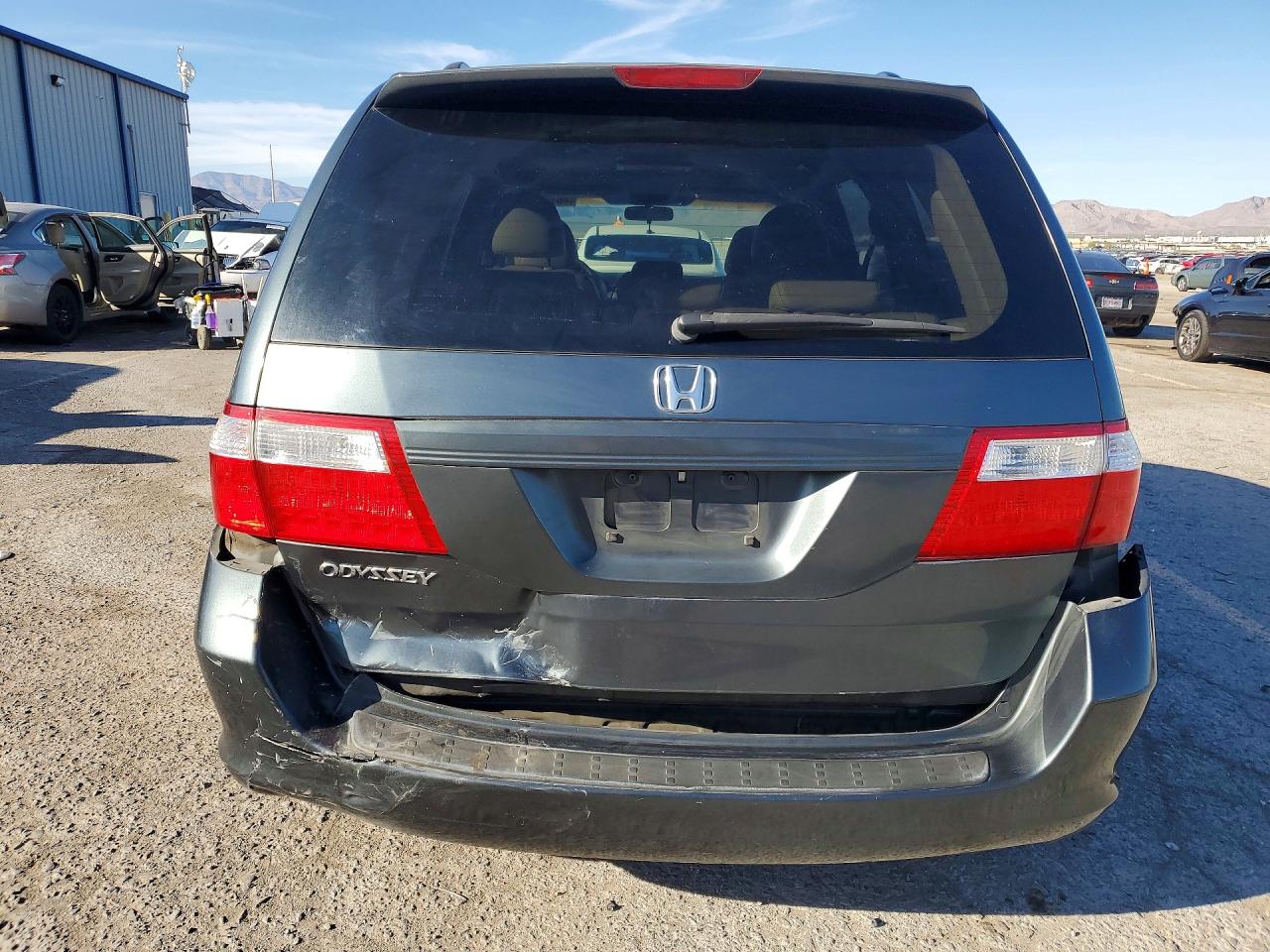 2006 Honda Odyssey Exl Green vin: 5FNRL38766B413651