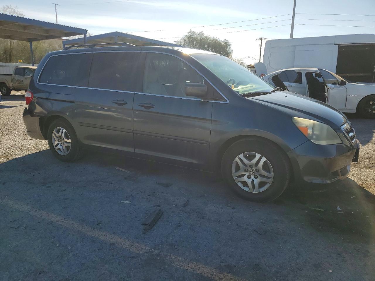 2006 Honda Odyssey Exl Green vin: 5FNRL38766B413651