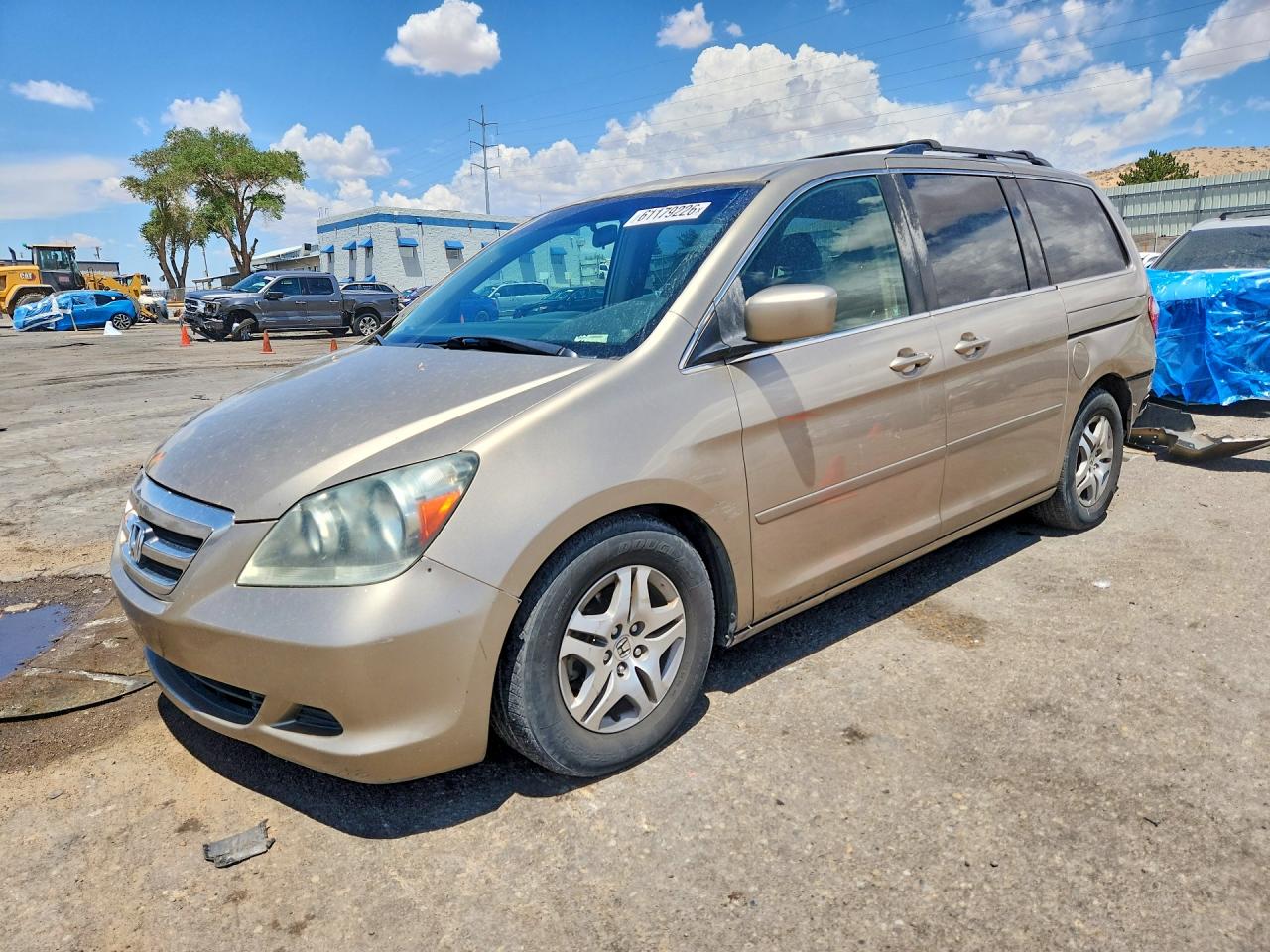 2006 Honda Odyssey Exl Gold vin: 5FNRL38766B429266