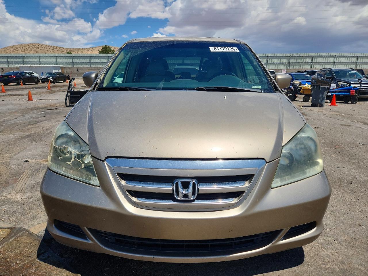 2006 Honda Odyssey Exl Gold vin: 5FNRL38766B429266