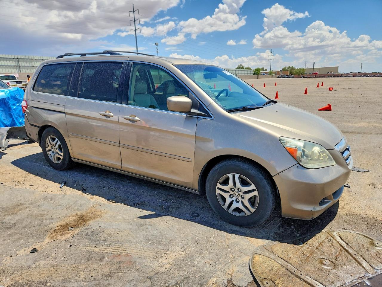 2006 Honda Odyssey Exl Gold vin: 5FNRL38766B429266
