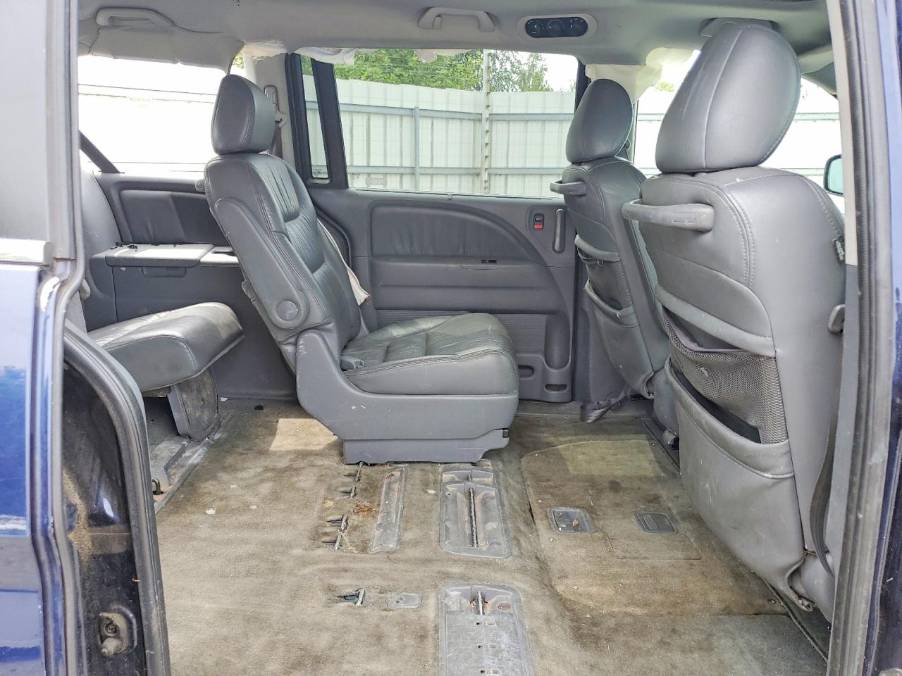 2007 Honda Odyssey Exl Blue vin: 5FNRL38767B047191