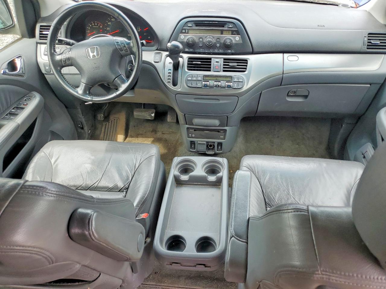 2007 Honda Odyssey Exl Blue vin: 5FNRL38767B047191