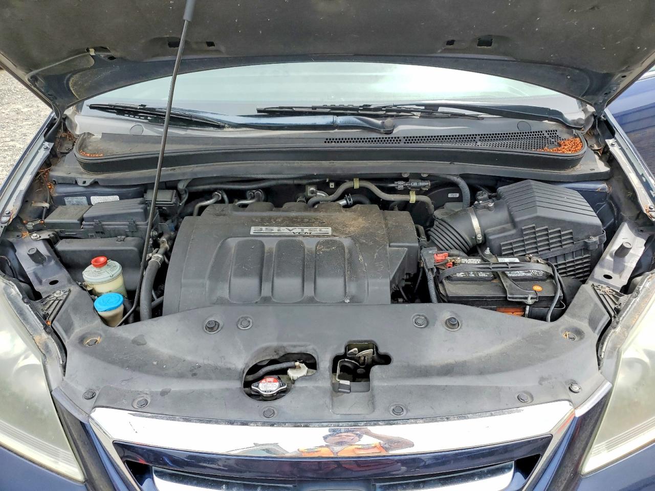 2007 Honda Odyssey Exl Blue vin: 5FNRL38767B047191