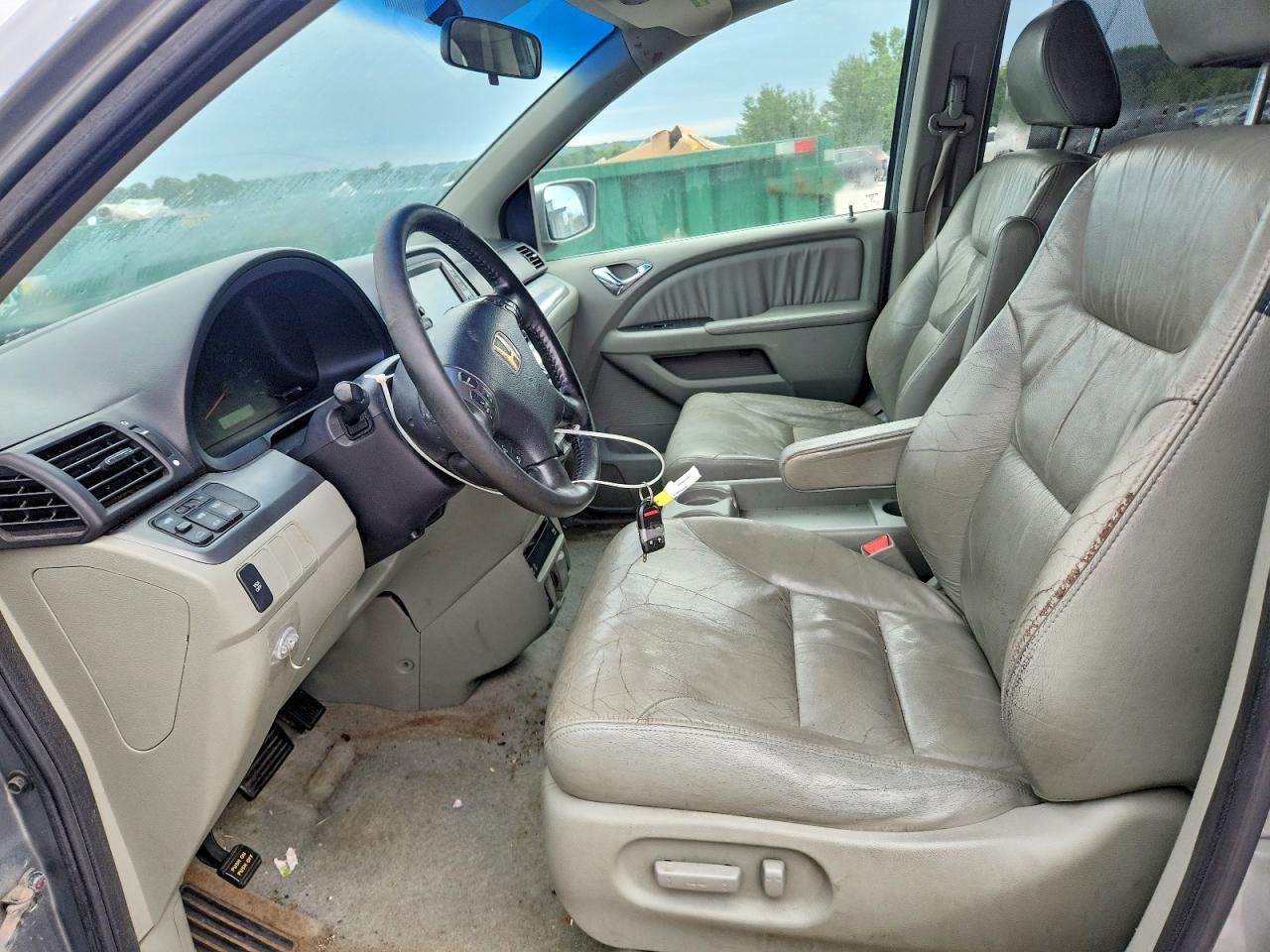 2007 Honda Odyssey Exl Silver vin: 5FNRL38767B058904