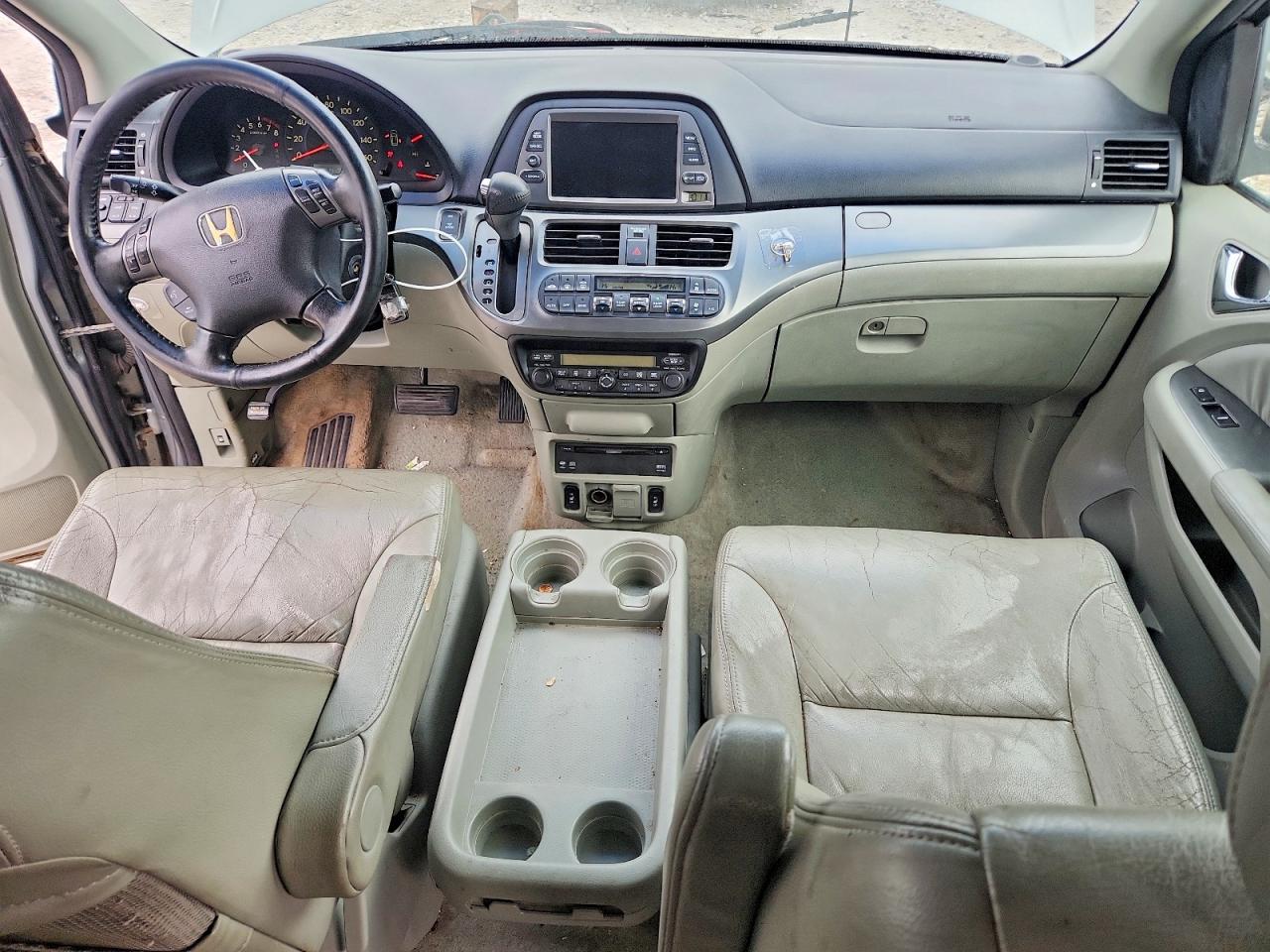 2007 Honda Odyssey Exl Silver vin: 5FNRL38767B058904