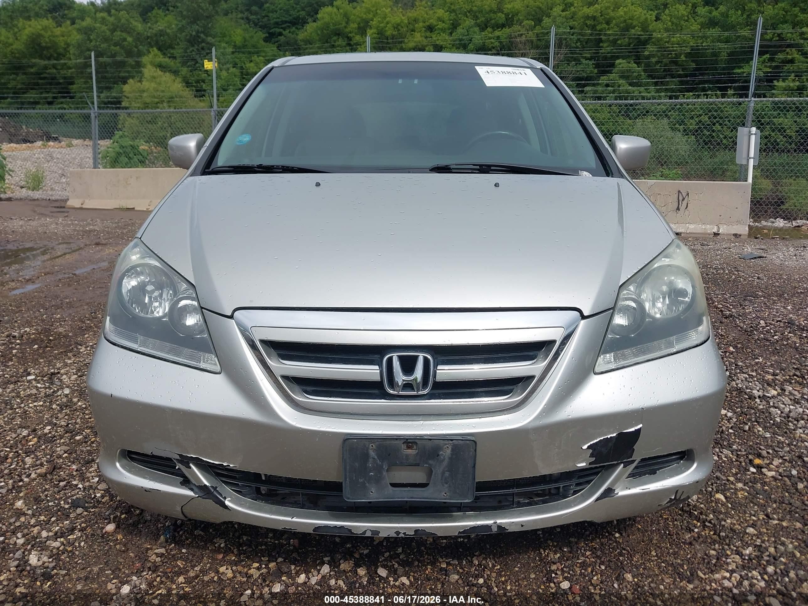 2007 Honda Odyssey Ex-l Желто-коричневый vin: 5FNRL38767B077646