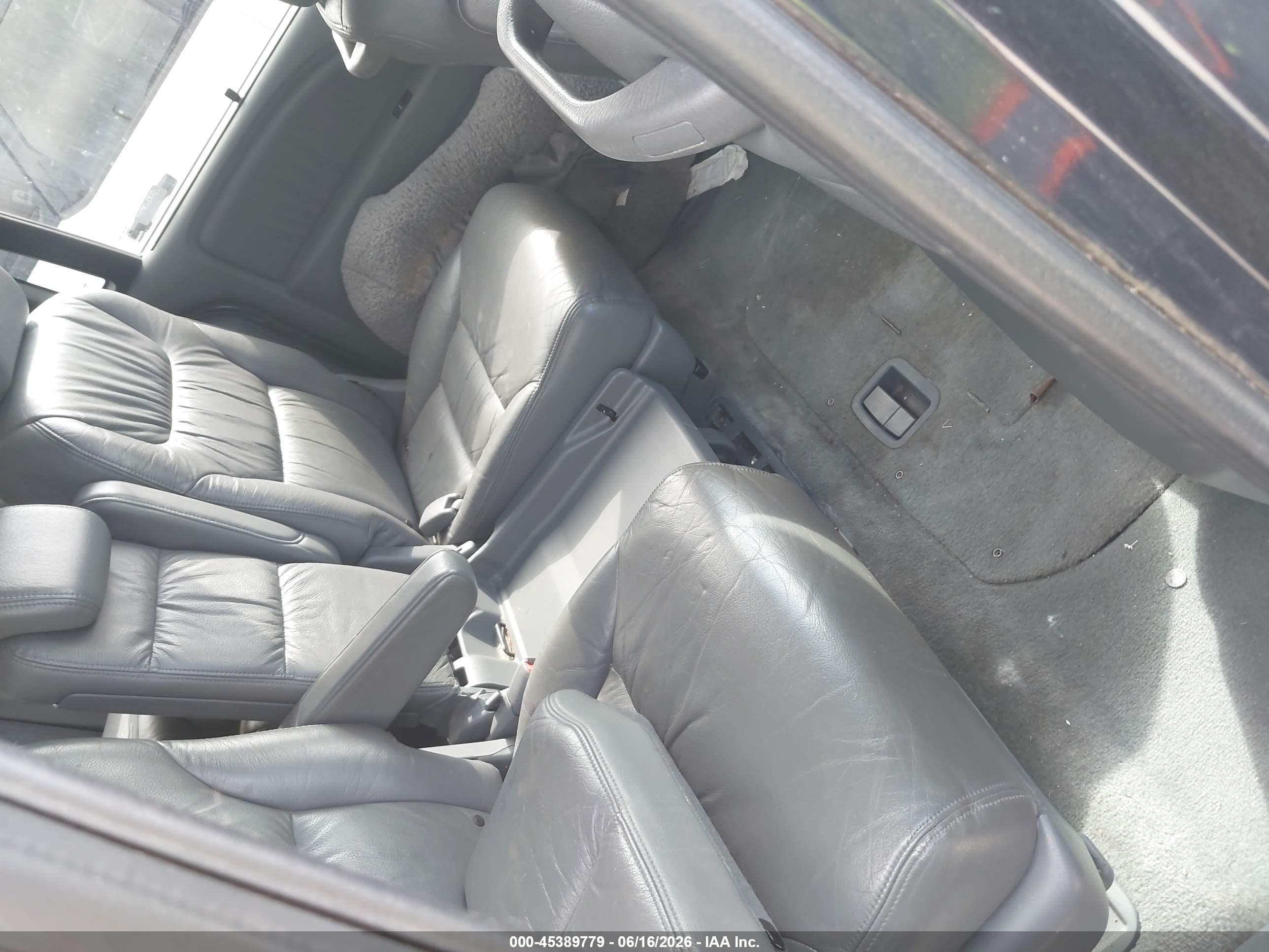 2007 Honda Odyssey Ex-l Blue vin: 5FNRL38767B080837