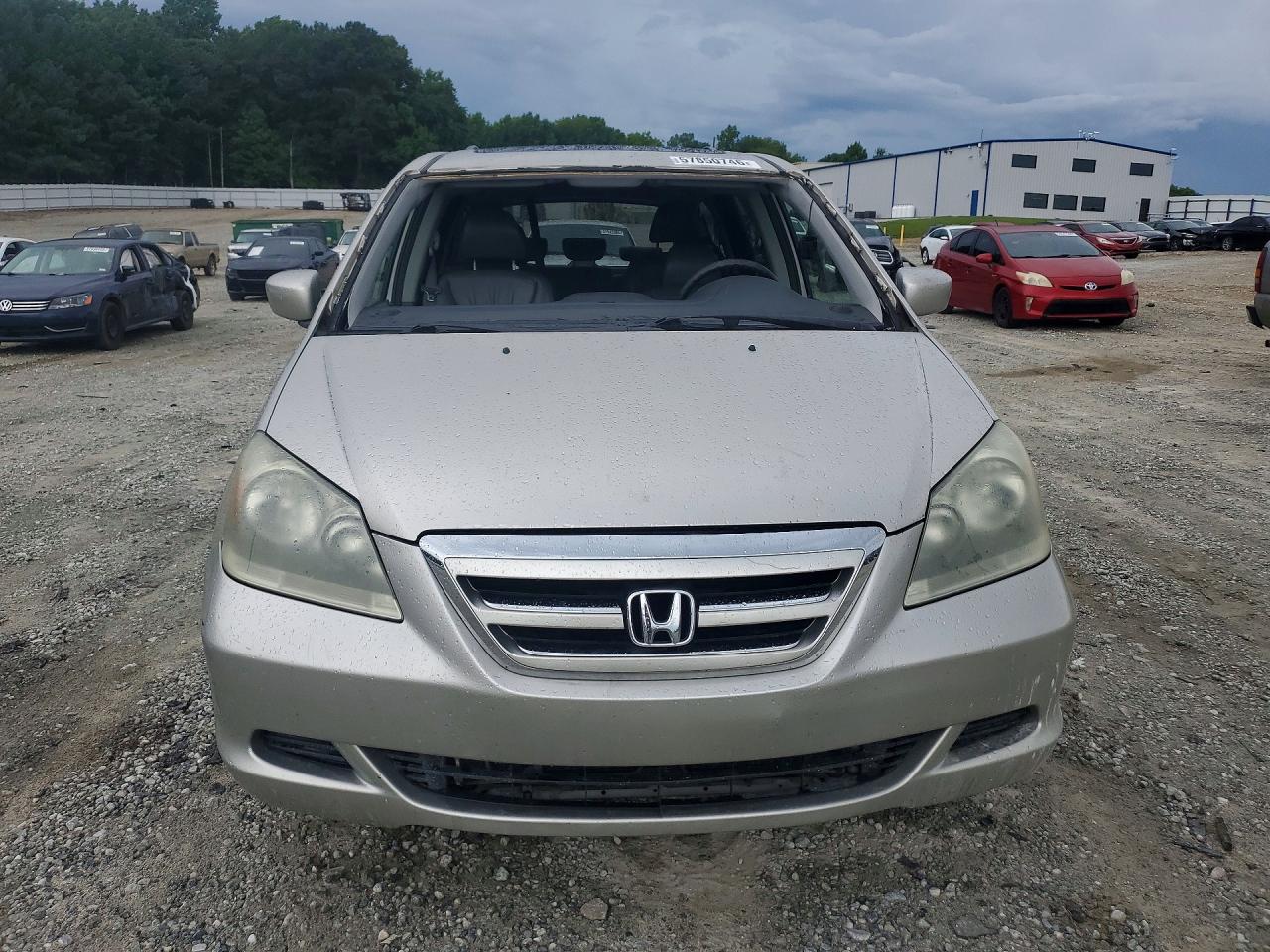 2007 Honda Odyssey Exl Gold vin: 5FNRL38767B100942