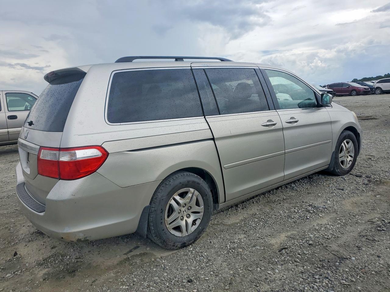 2007 Honda Odyssey Exl Gold vin: 5FNRL38767B100942