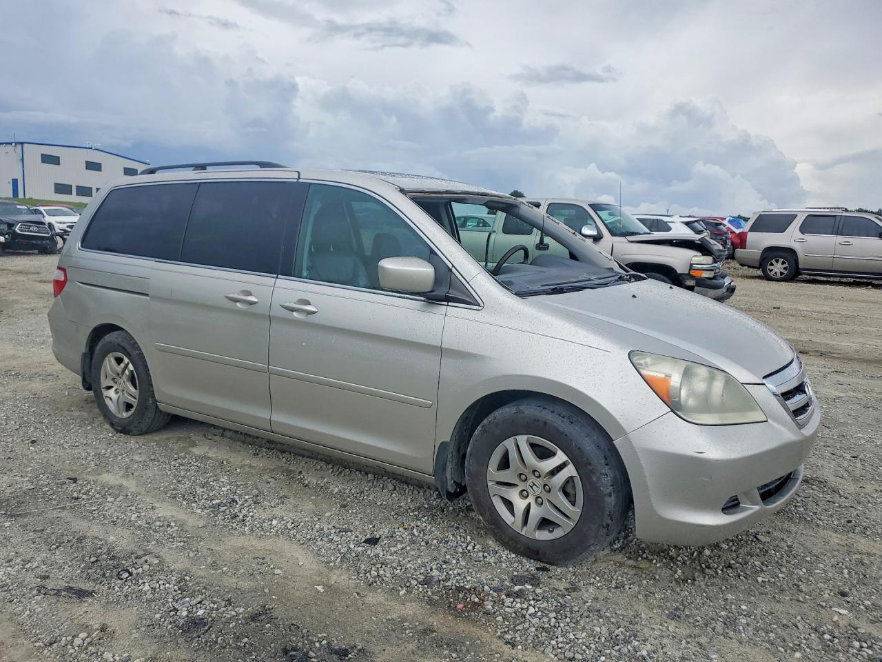 2007 Honda Odyssey Exl Gold vin: 5FNRL38767B100942
