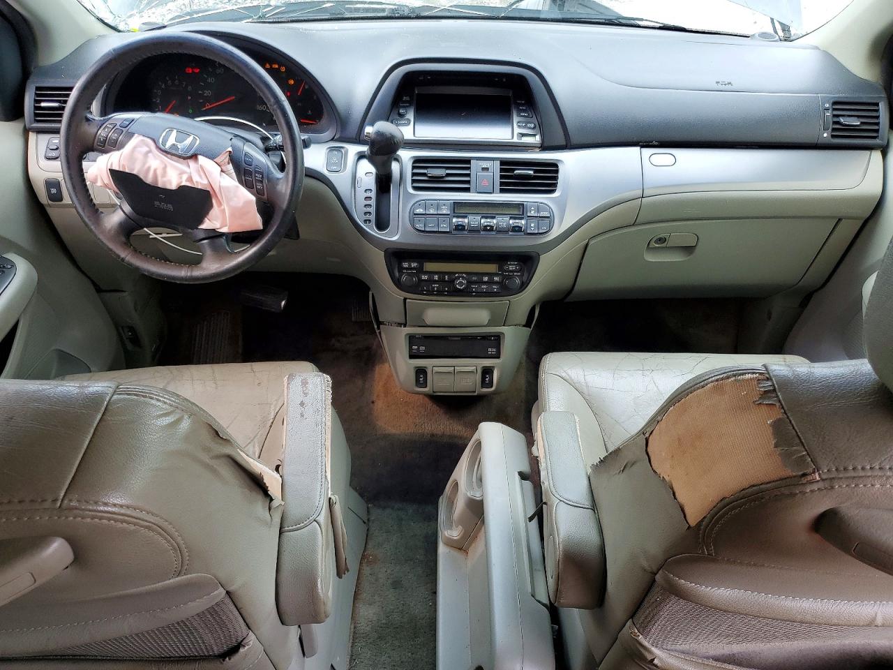 2007 Honda Odyssey Exl Серый vin: 5FNRL38767B131494