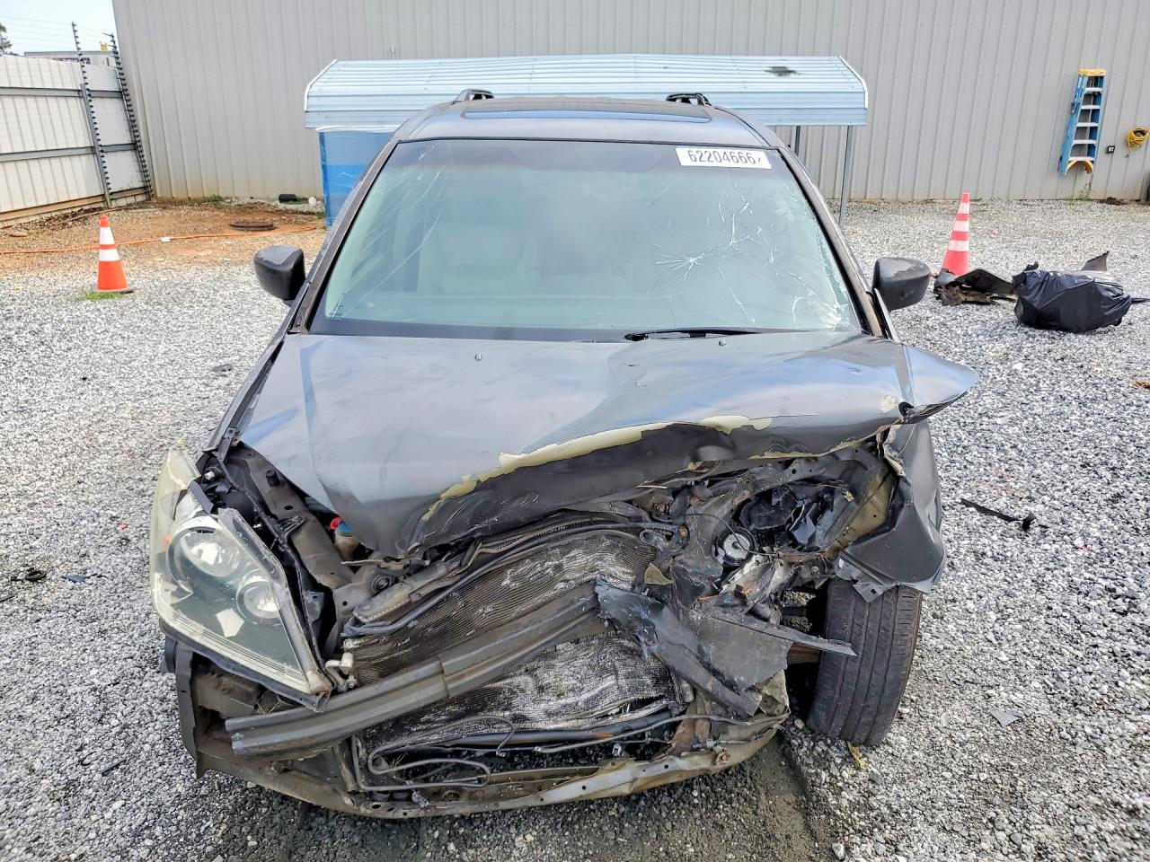 2007 Honda Odyssey Exl Серый vin: 5FNRL38767B131494