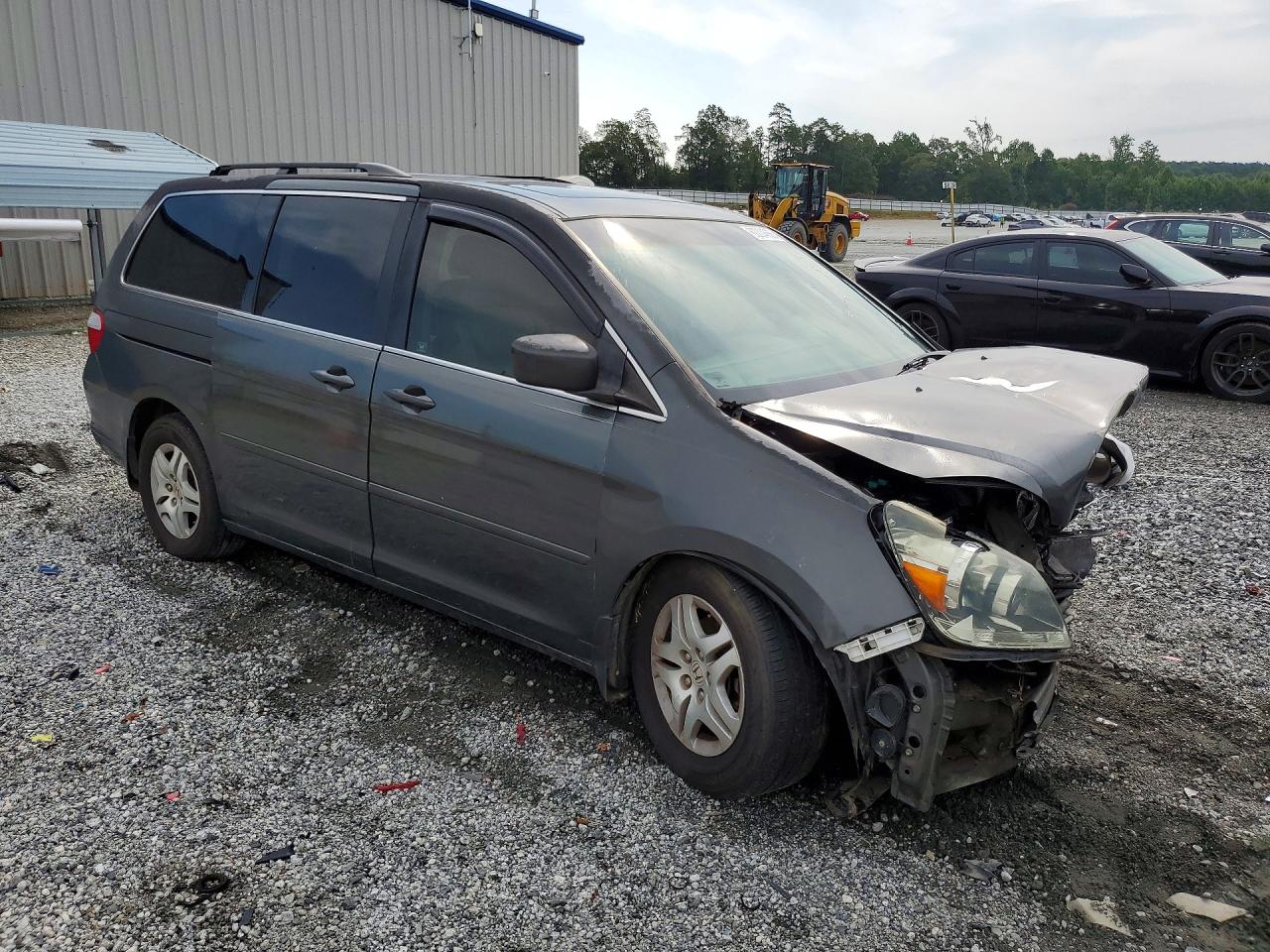 2007 Honda Odyssey Exl Серый vin: 5FNRL38767B131494