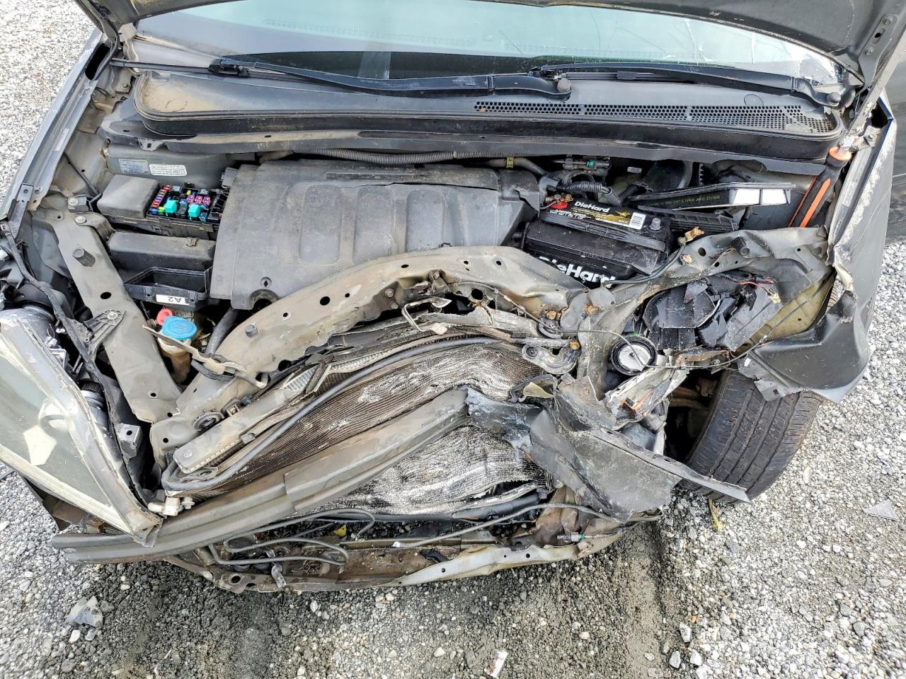 2007 Honda Odyssey Exl Серый vin: 5FNRL38767B131494