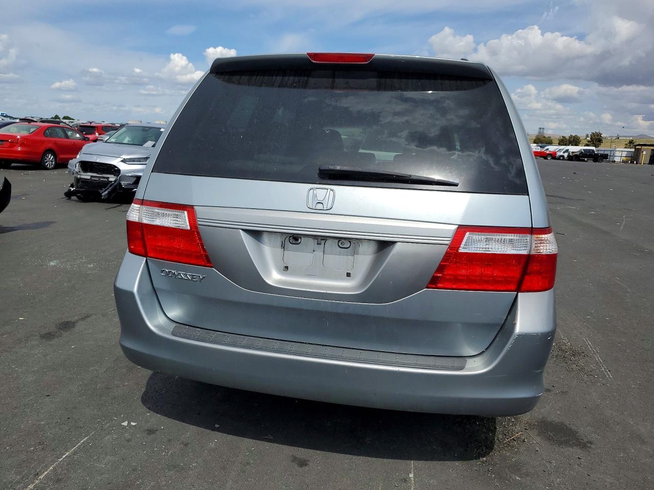 2007 Honda Odyssey Exl Silver vin: 5FNRL38767B135965