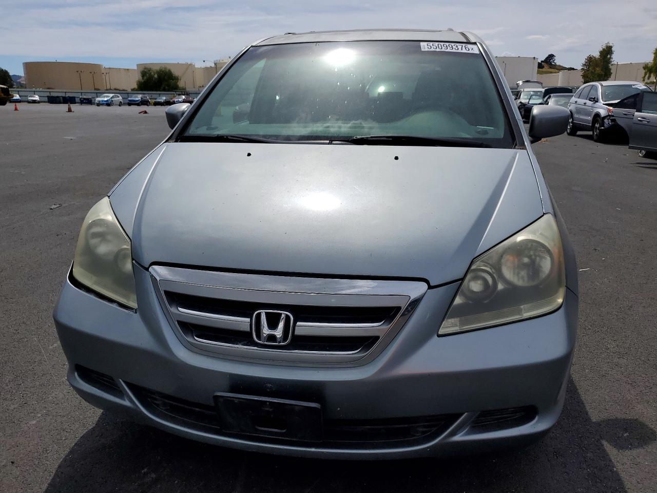 2007 Honda Odyssey Exl Silver vin: 5FNRL38767B135965