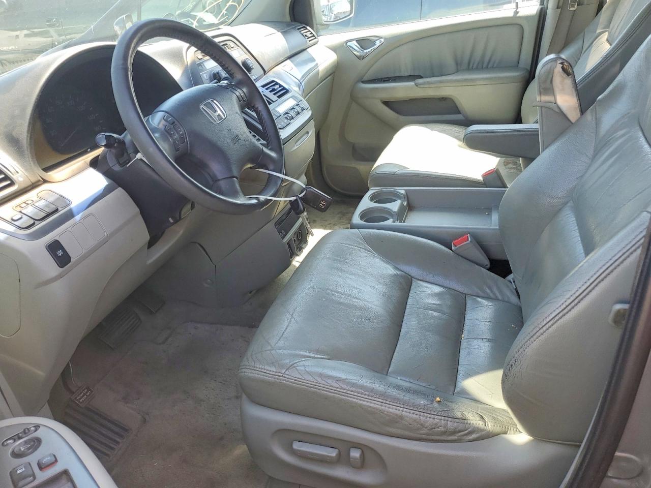 2007 Honda Odyssey Exl Silver vin: 5FNRL38767B135965